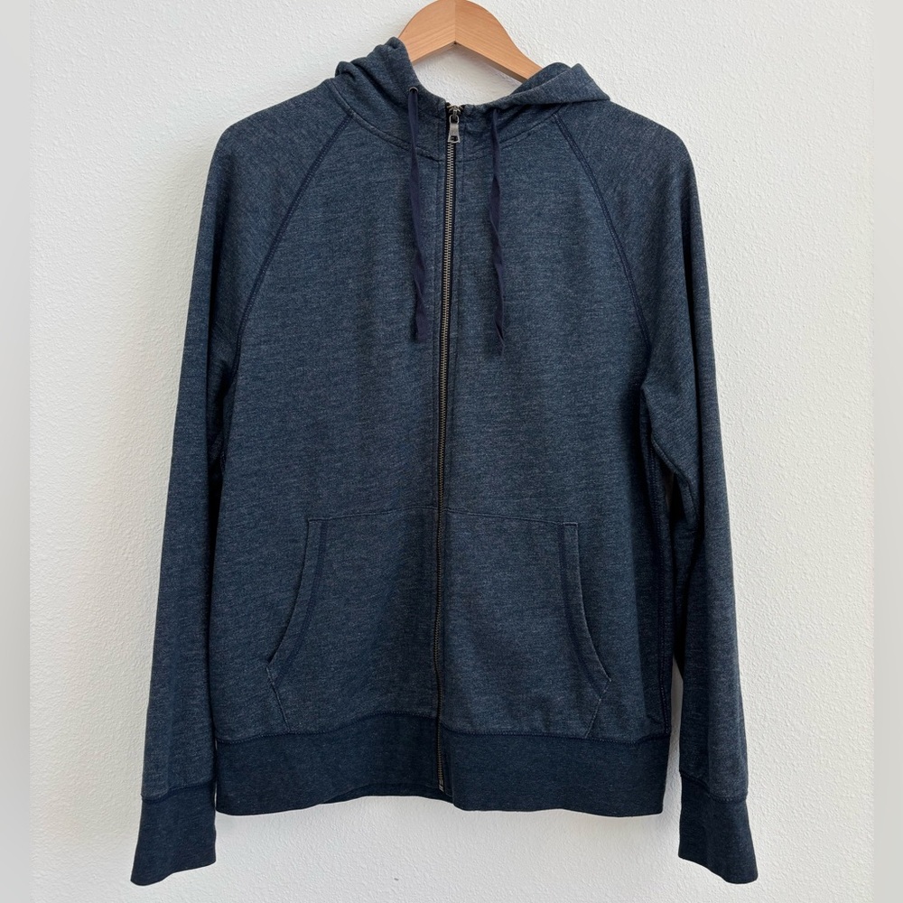 Men’s size Medium Mossimo blue zip up hoodie